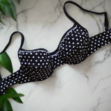 Gigi Bra - Black Polka Dots